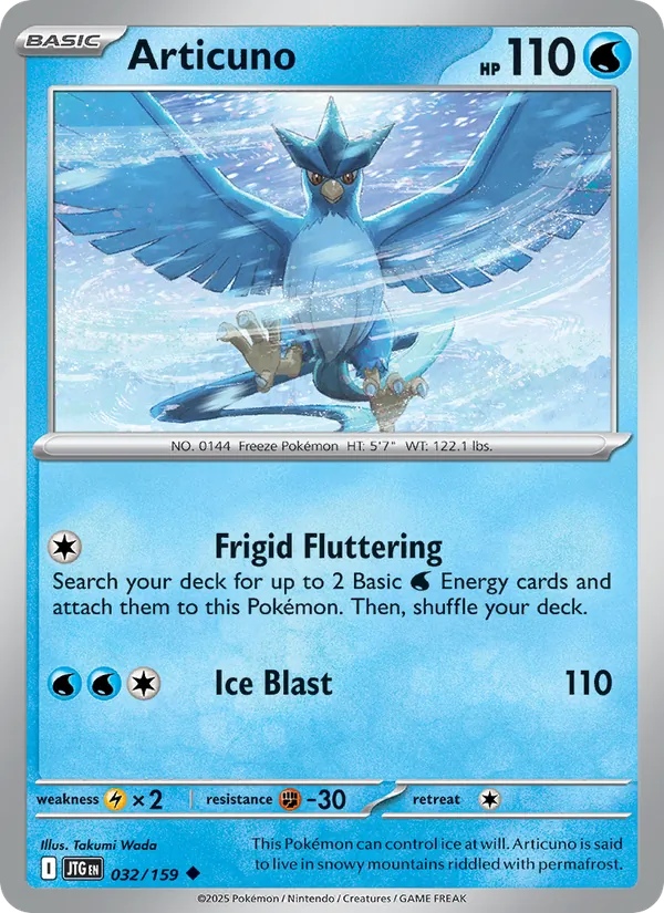 Articuno 032 – Non-holo