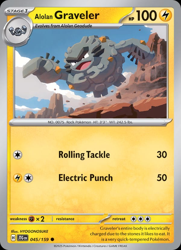 Alolan Graveler 045/159