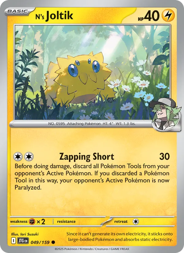 N's Joltik 049 – Non-holo