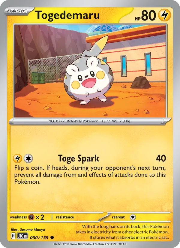 Togedemaru 050 – Non-holo