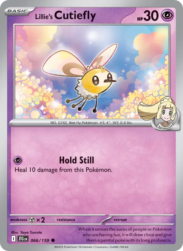 Lillie's Cutiefly 066 – Non-holo