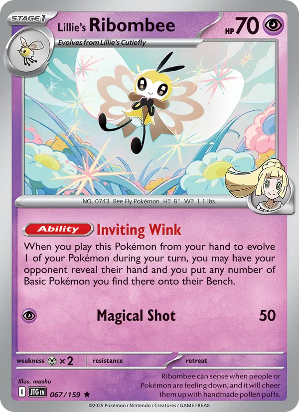 Lillie's Ribombee 067 – Non-holo