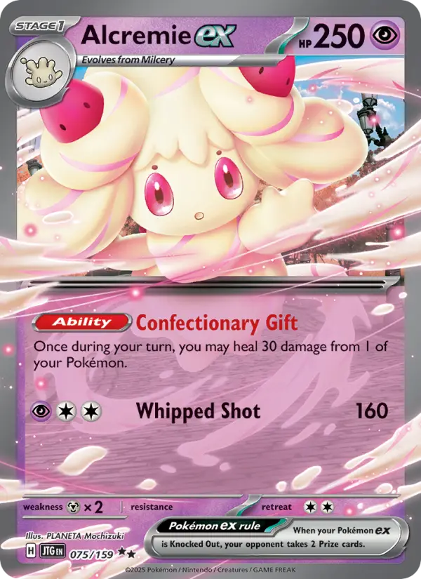Alcremie ex 075 – Holo