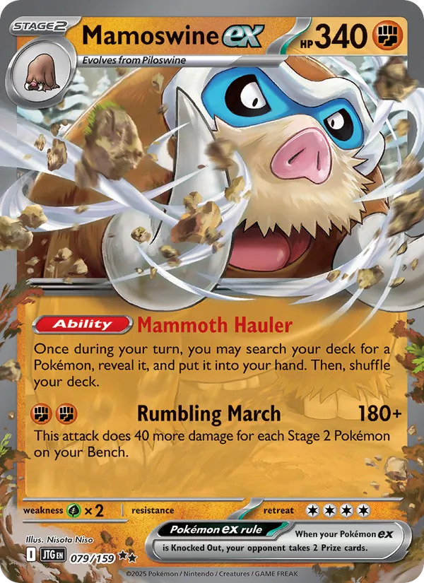 Mamoswine ex 079 – Holo