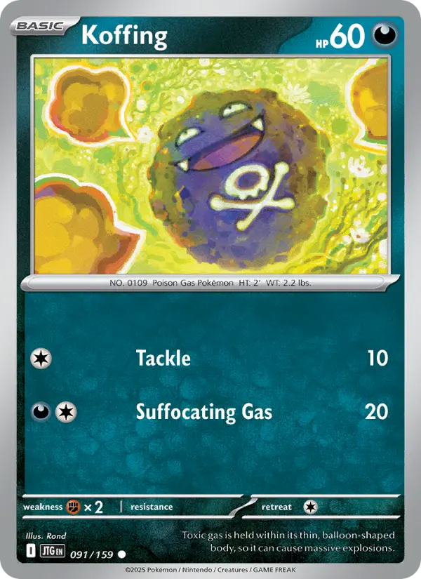 Koffing 091 – Non-holo