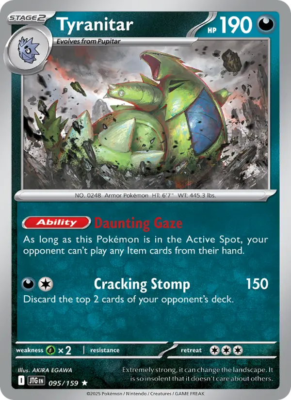 Tyranitar 095 – Non-holo
