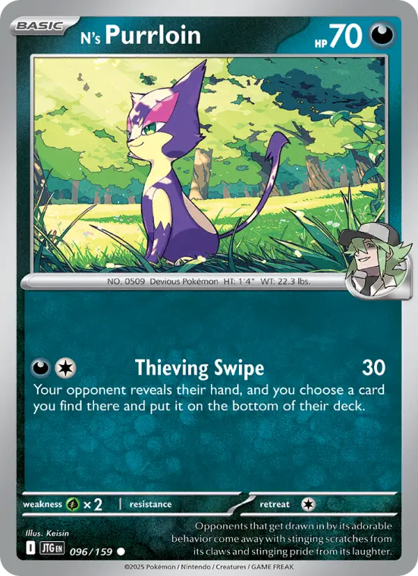 N's Purrloin 096 – Non-holo