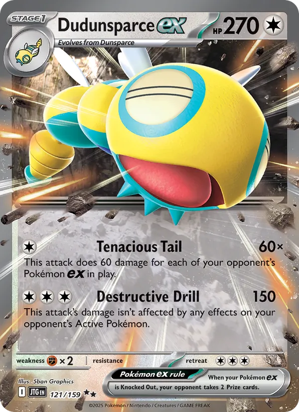 Dudunsparce ex 121 – Holo