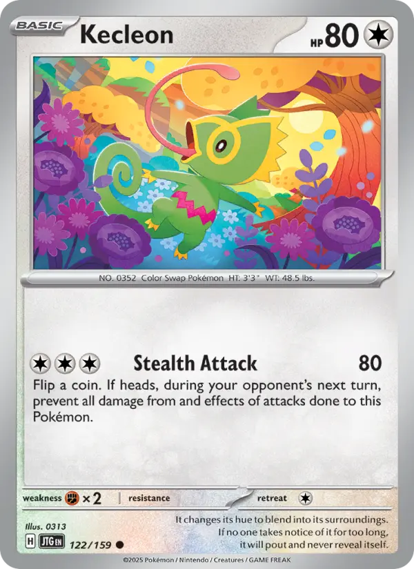 Kecleon 122 – Non-holo