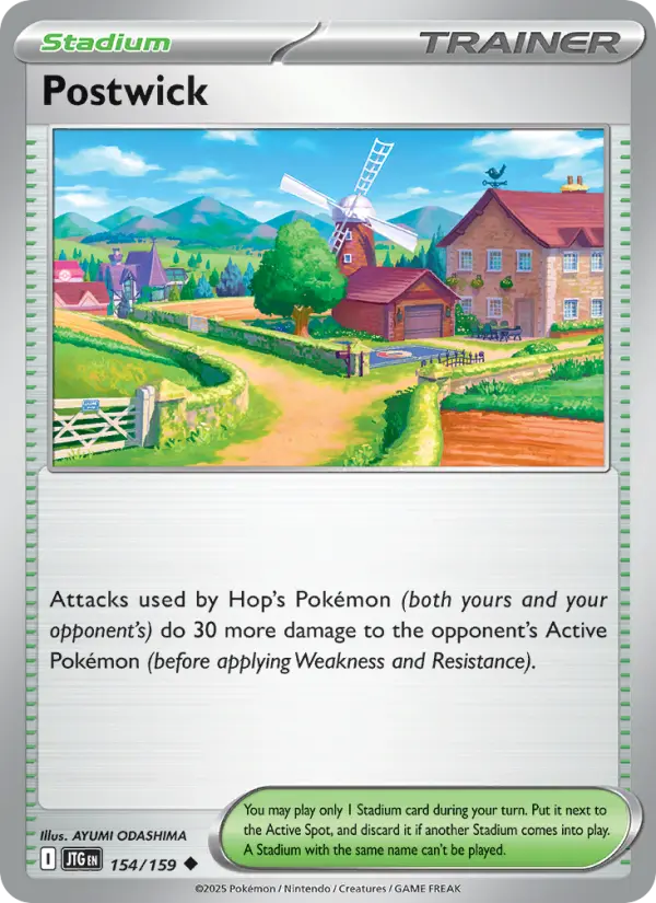 Postwick 154 – Non-holo