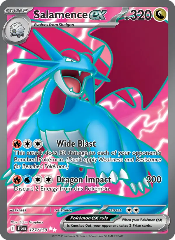 Salamence ex 177 – Holo