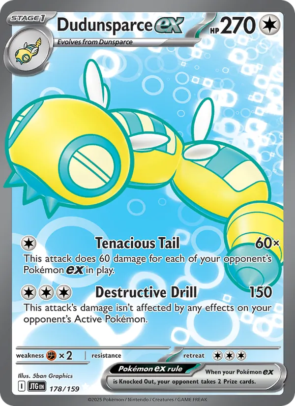 Dudunsparce ex 178 – Holo