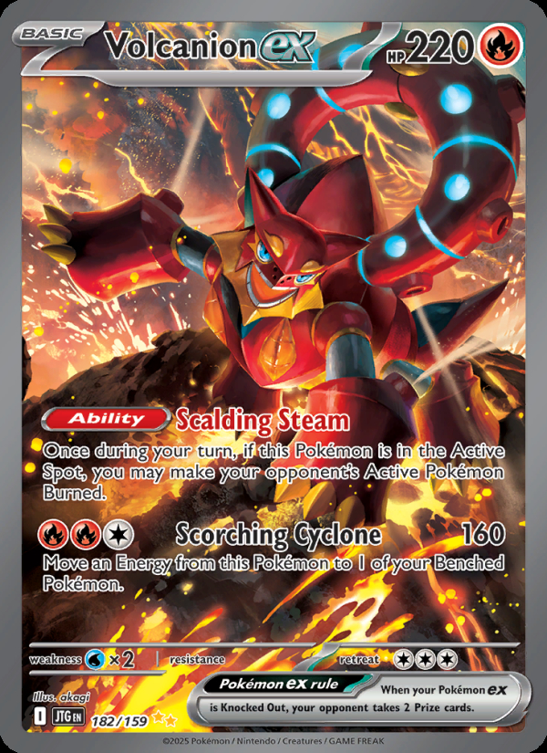 Volcanion ex - 182/159