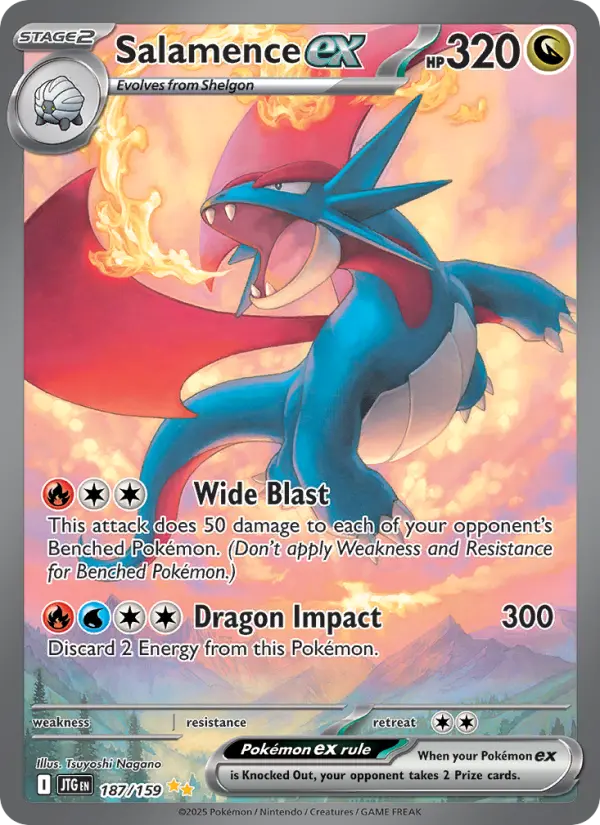 Salamence ex 187 – Holo