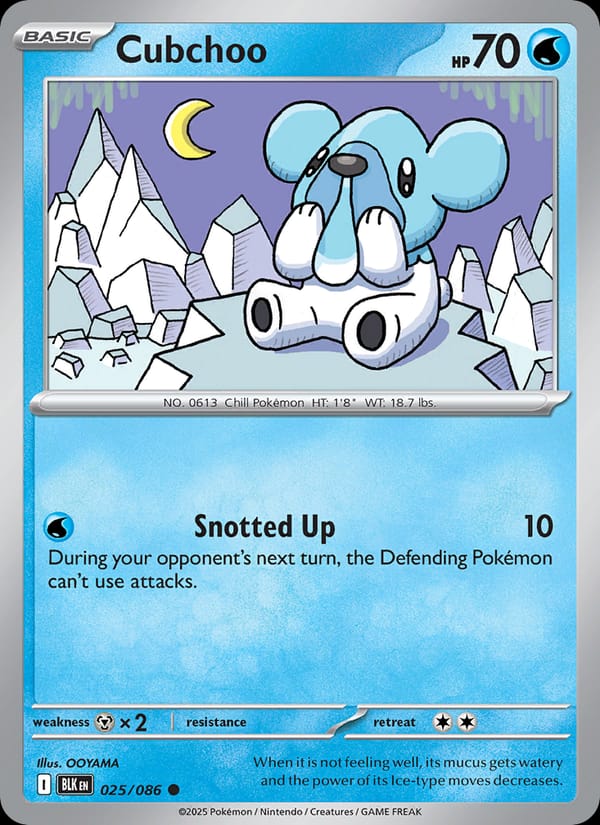 Cubchoo 025/086
