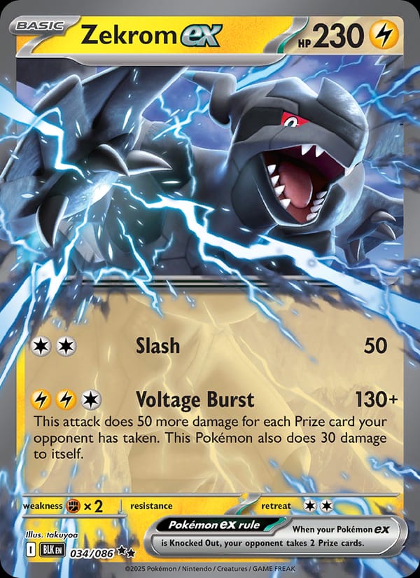Zekrom ex 034/086