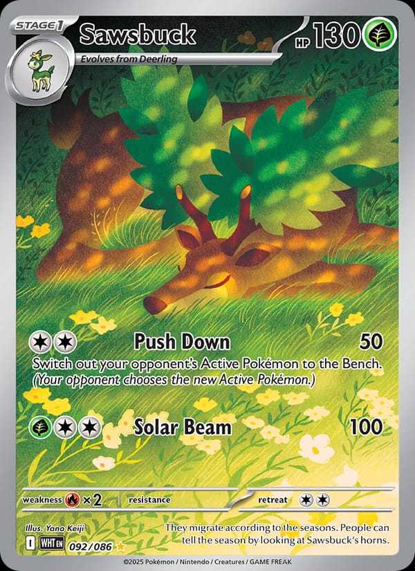 Sawsbuck 092/086