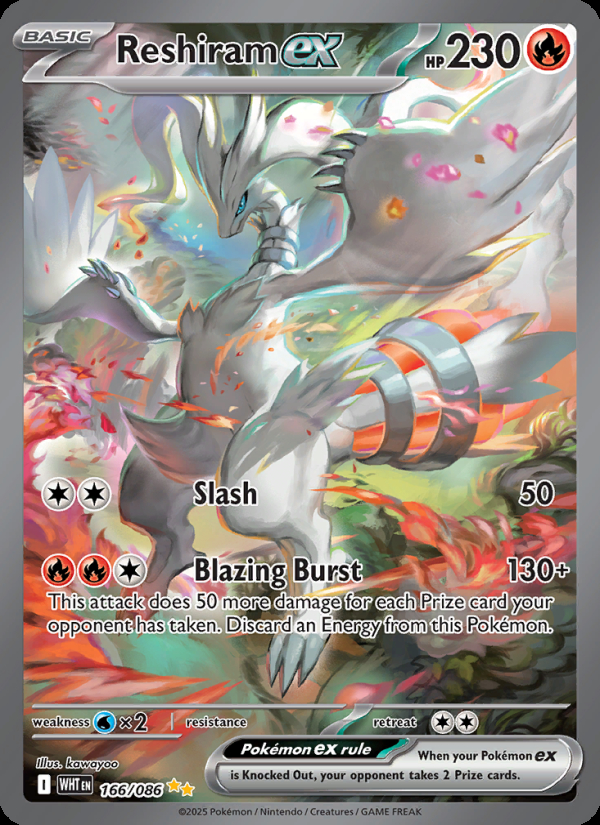 Reshiram ex - 166/086