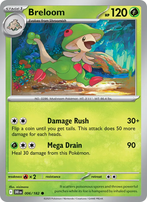 Breloom 006 – Non-holo