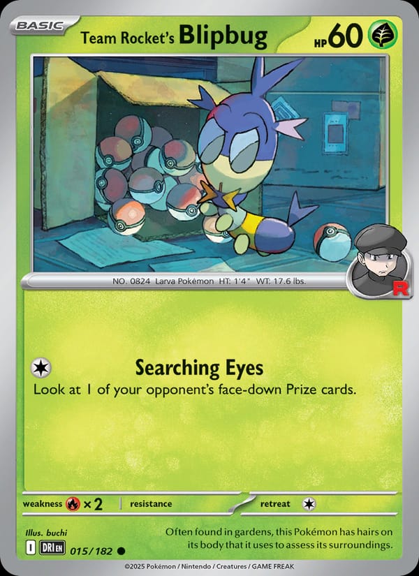 Team Rocket's Blipbug 015/182
