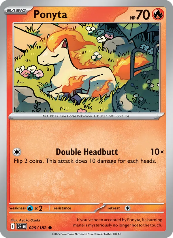 Ponyta 029 – Non-holo