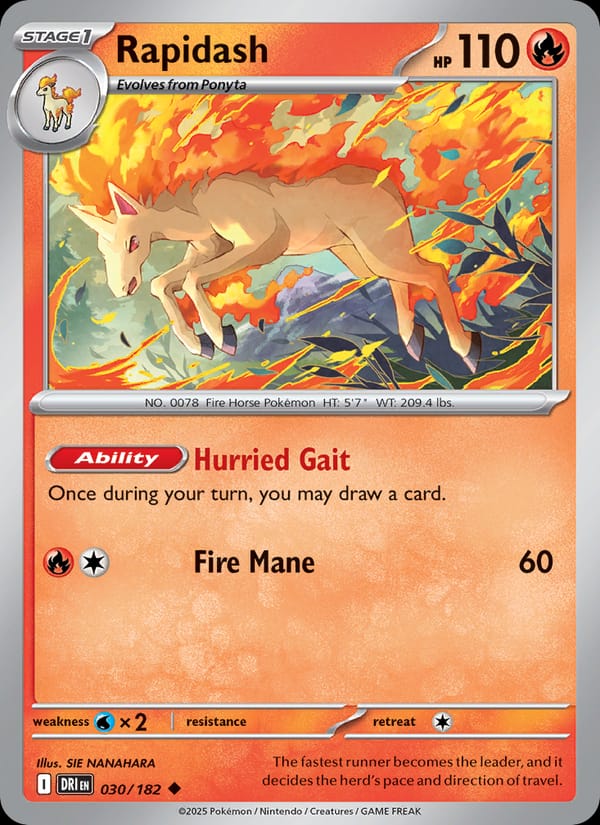 Rapidash 030/182