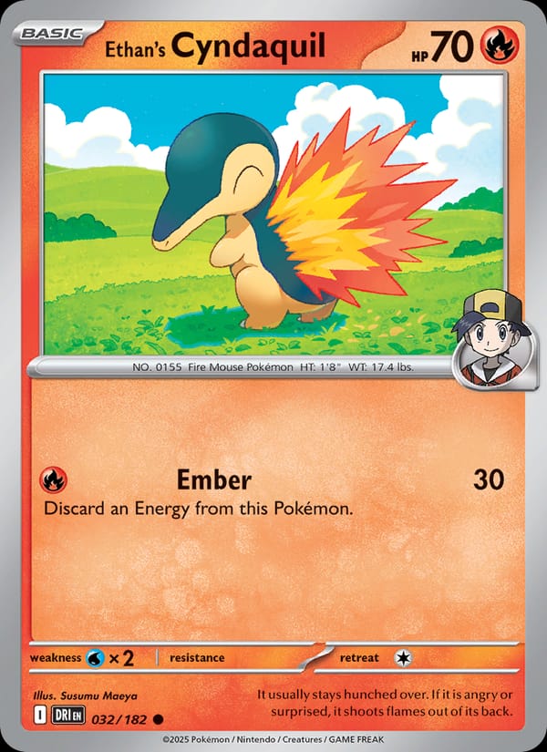 Ethan's Cyndaquil 032/182
