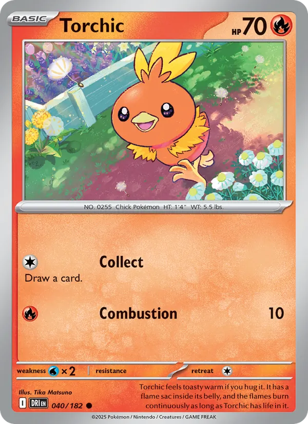 Torchic 040 – Non-holo