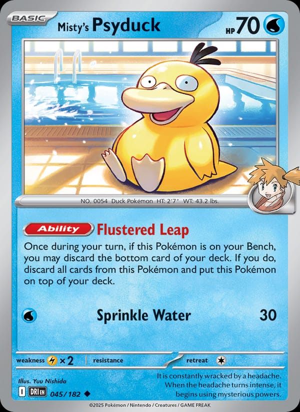 Misty's Psyduck 045/182