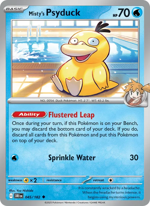 Misty's Psyduck 045 – Non-holo