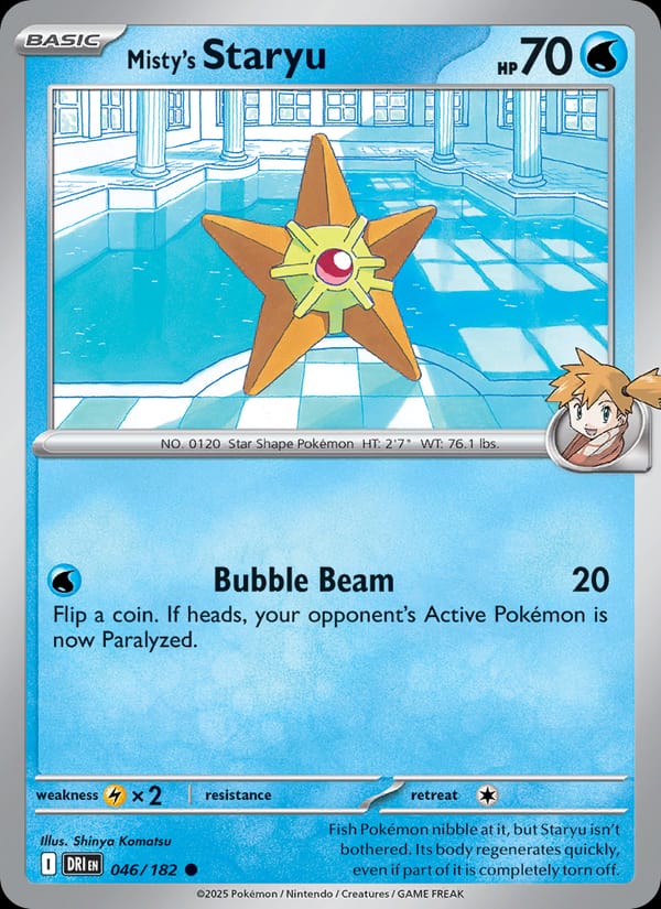 Misty's Staryu 046/182