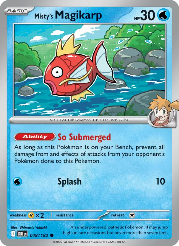 Misty's Magikarp 048 – Non-holo