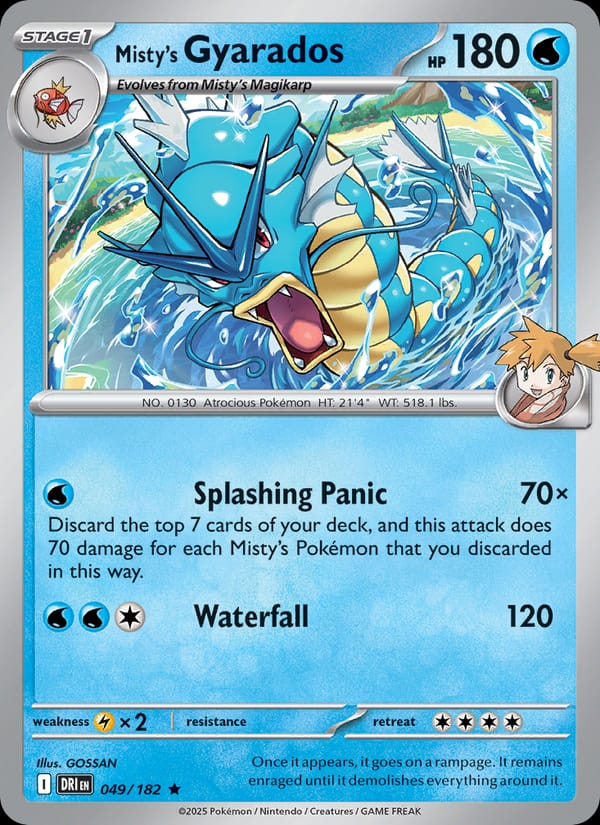 Misty's Gyarados 049/182