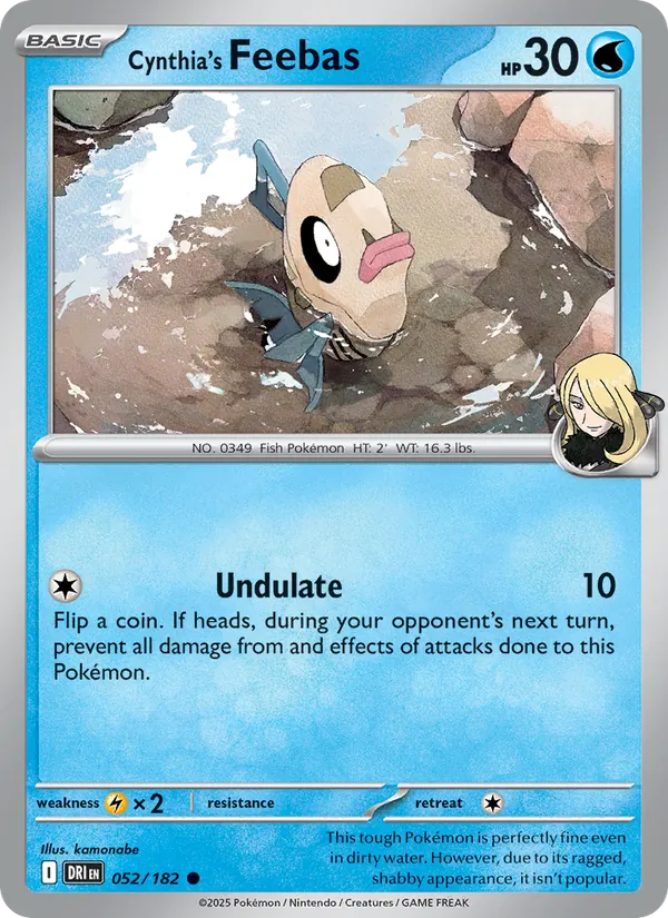 Cynthia's Feebas 052 – Non-holo