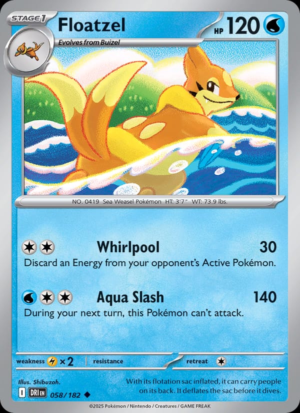 Floatzel 058/182