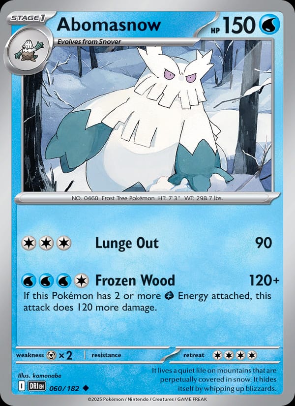 Abomasnow 060/182