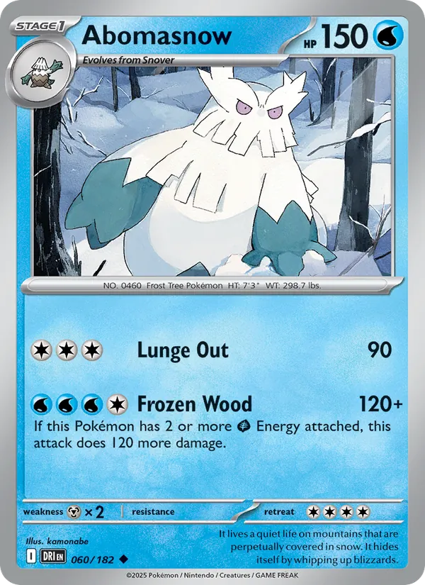 Abomasnow 060 – Non-holo