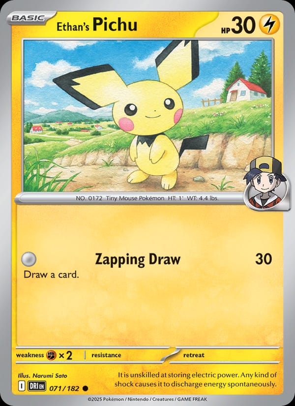 Ethan's Pichu 071/182