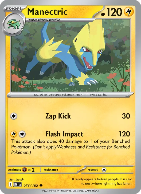 Manectric 076 – Non-holo
