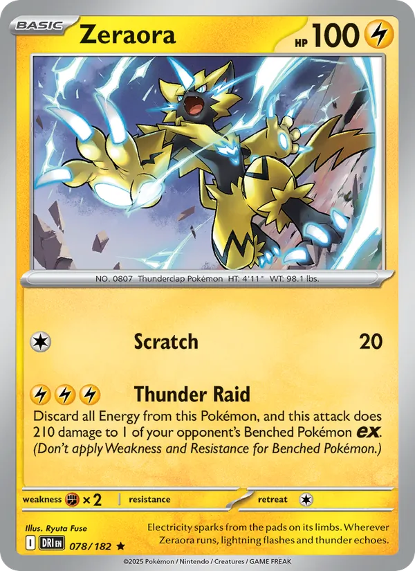 Zeraora 078 – Reverse Holo