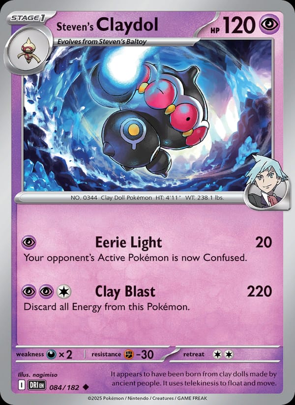 Steven's Claydol 084/182