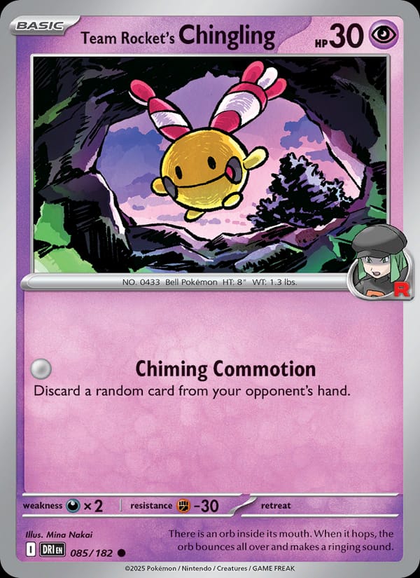 Team Rocket's Chingling 085/182