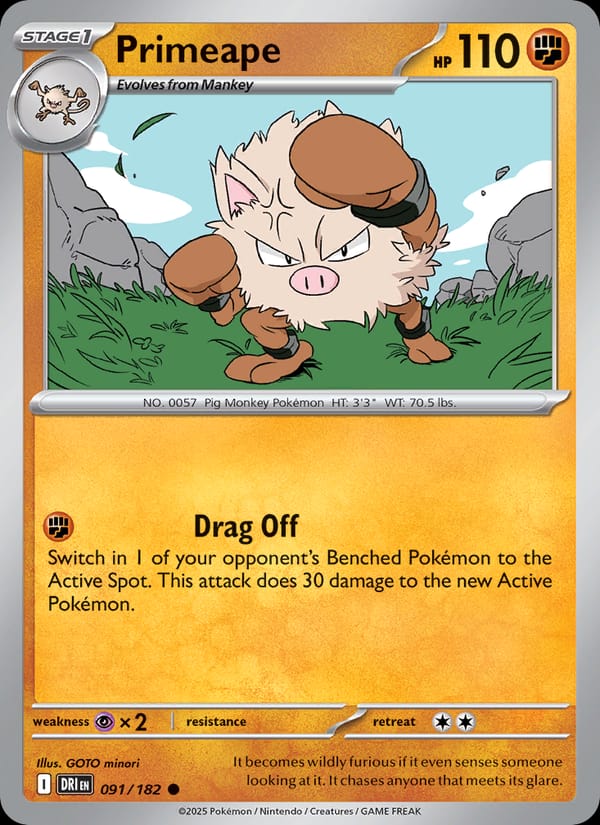 Primeape 091/182