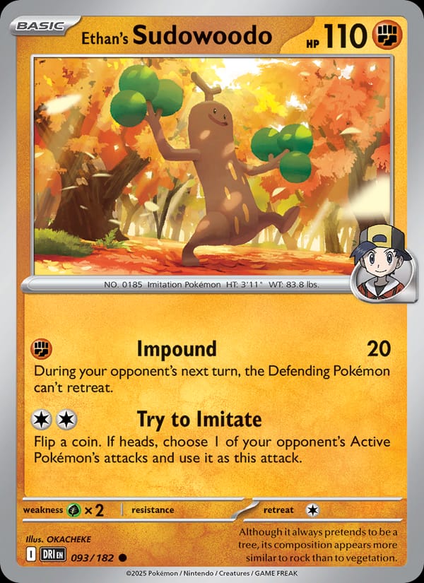 Ethan's Sudowoodo 093/182