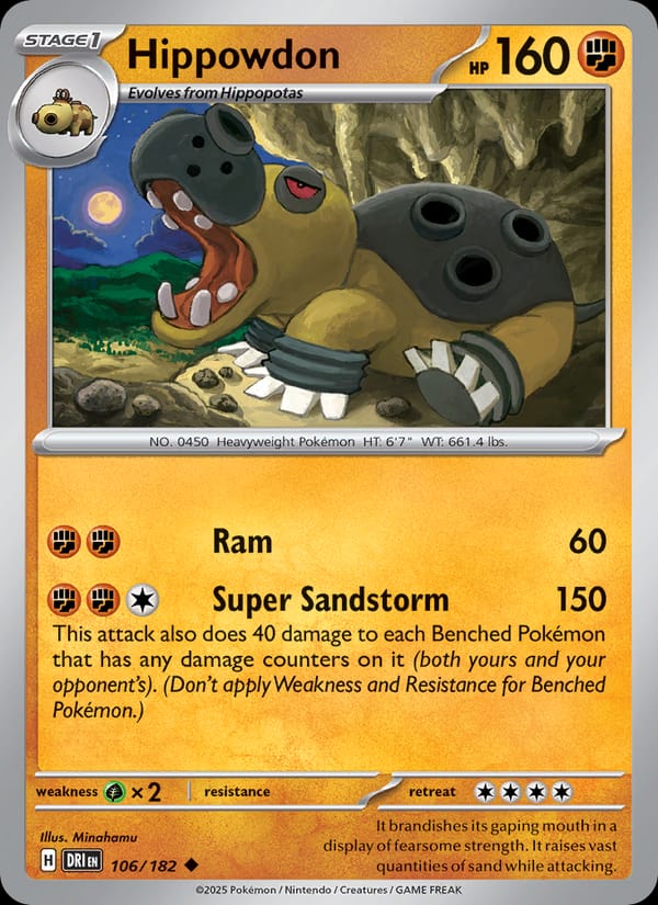 Hippowdon 106/182
