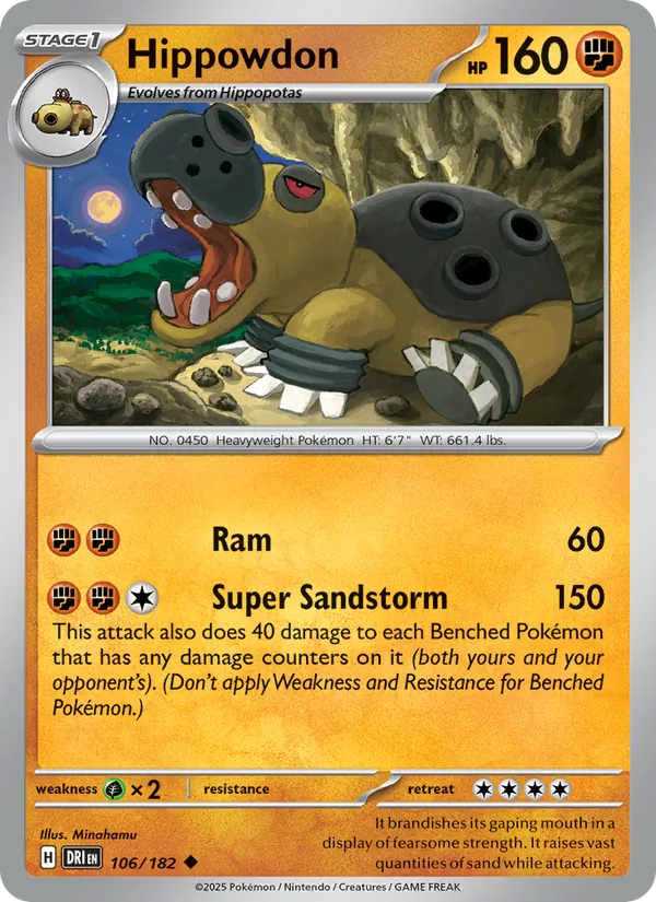 Hippowdon 106 – Non-holo