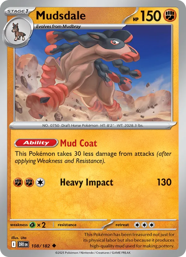 Mudsdale 108 – Non-holo
