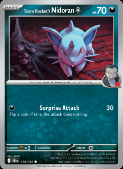 Team Rocket's Nidoran♀