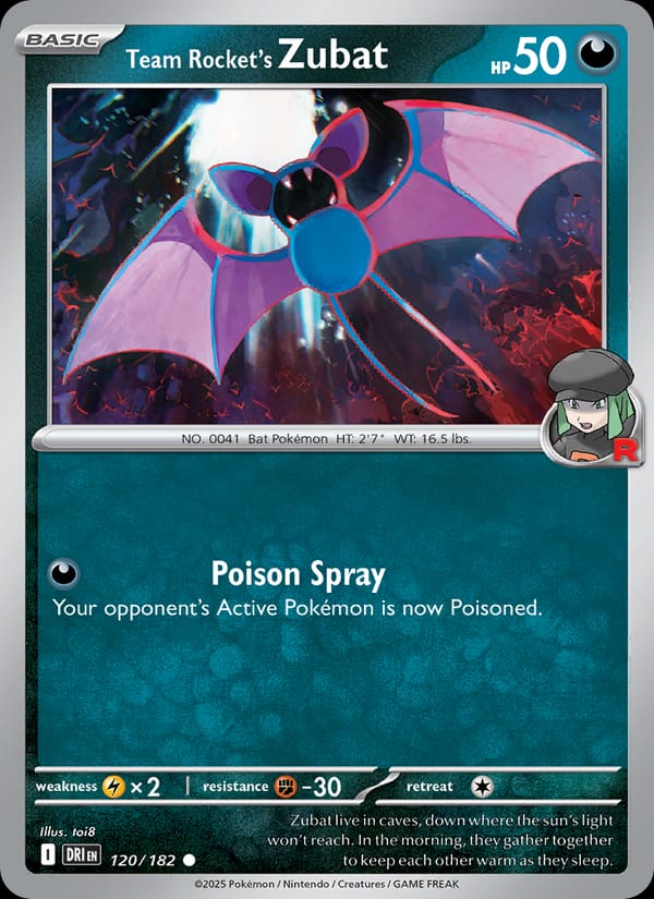 Team Rocket's Zubat 120/182