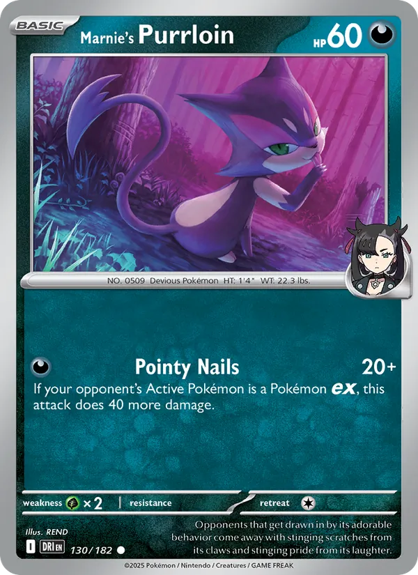 Marnie's Purrloin 130 – Non-holo